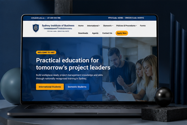 Sydney Institute of Business and Trades website