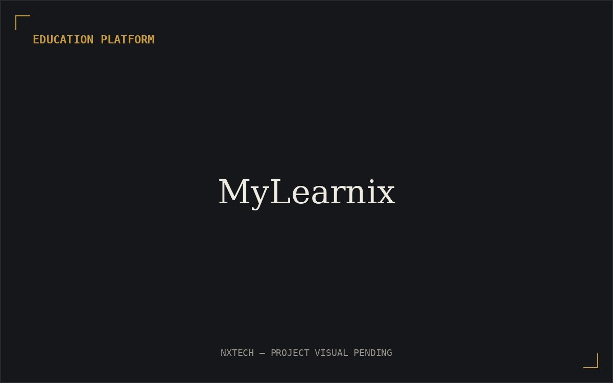 MyLearnix website preview