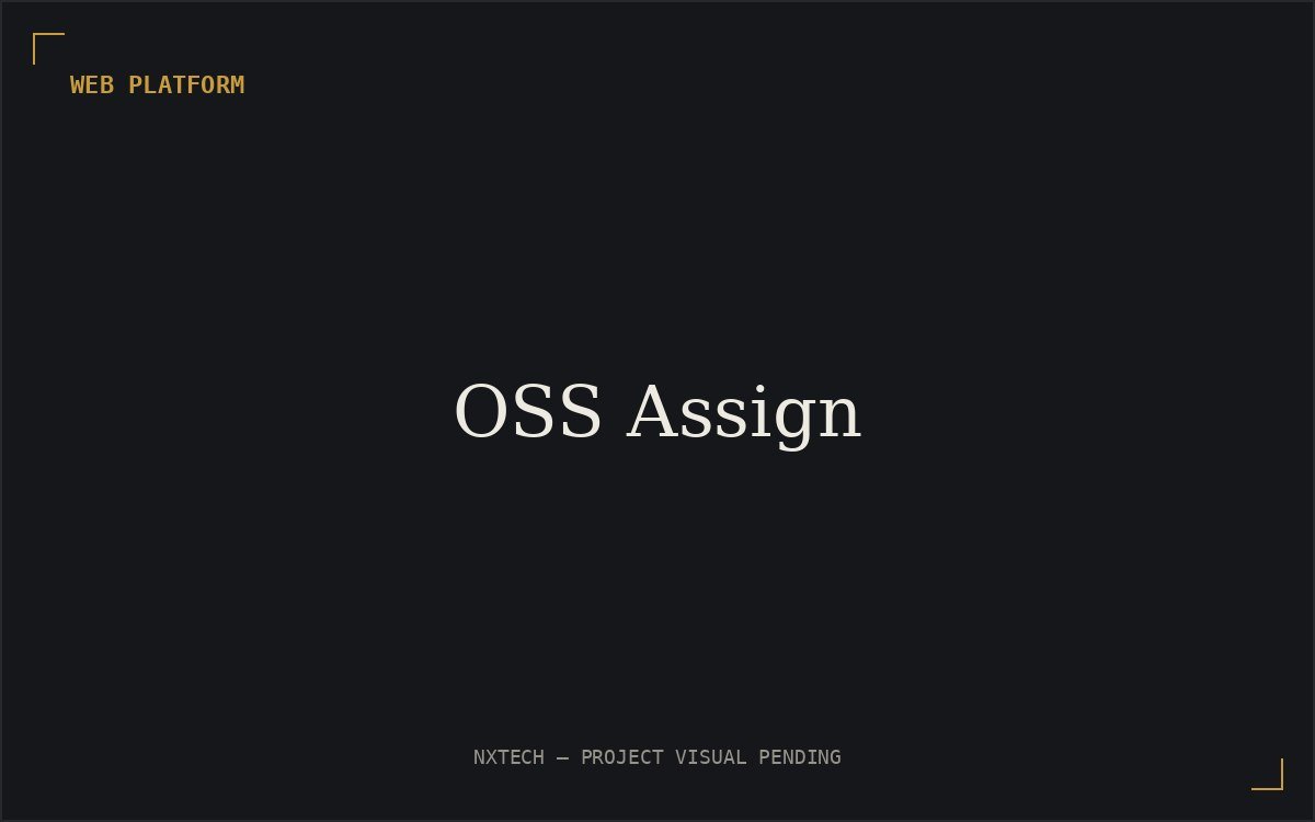 OSS Assign website preview