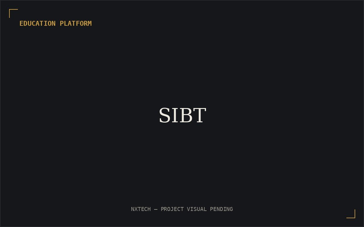 SIBT website preview